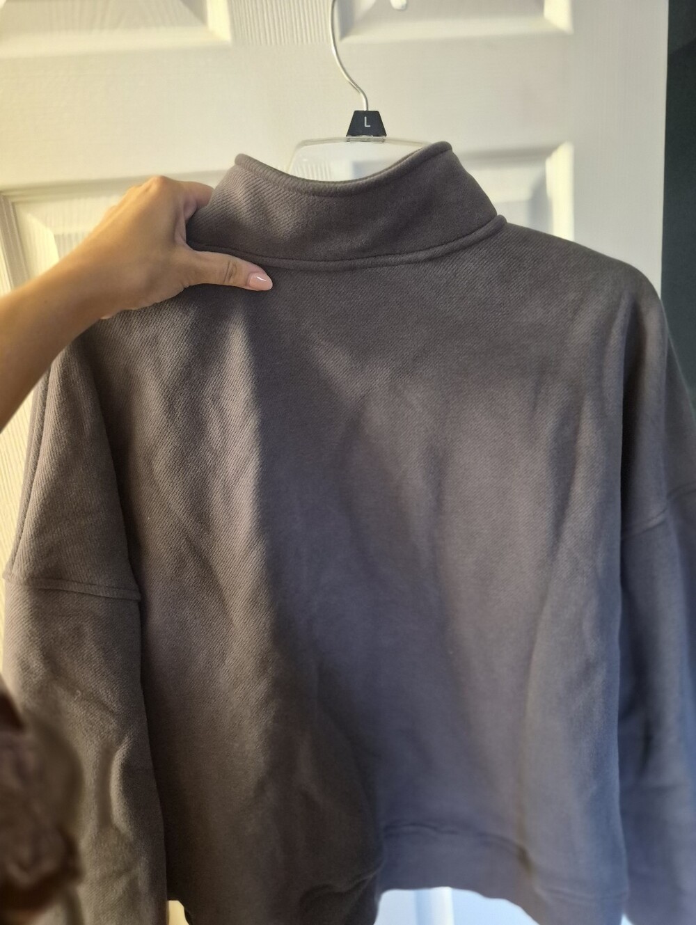 Buffbunny Plush Fleece Quarter Zip - Picture 3 of 3